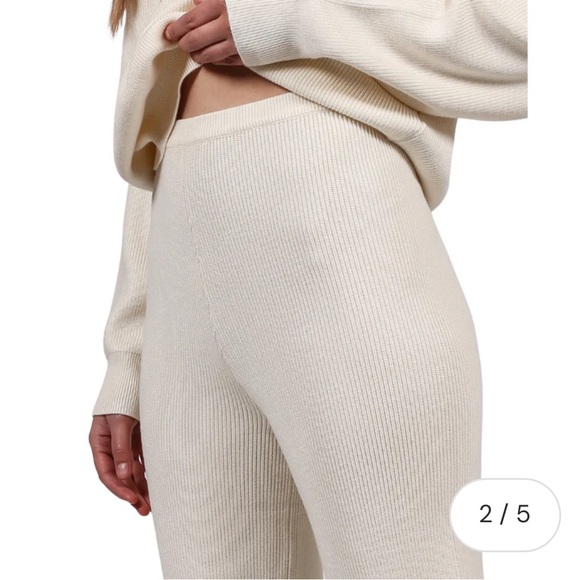 BRUNETTE THE LABEL knit pants NWT - Picture 3 of 3